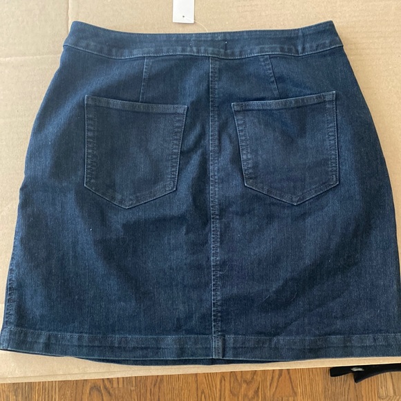 Denim. Size 4. Ann Taylor Loft skirt. NWT - Picture 2 of 3